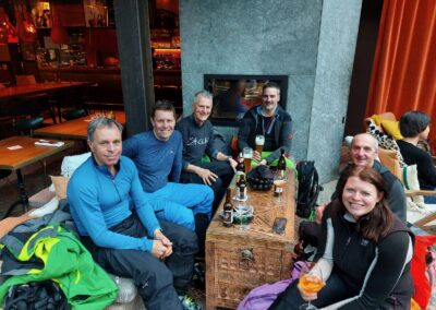 Zermatt 2022 - post skiing drinks day 1